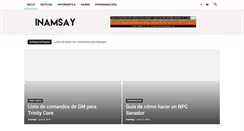 Desktop Screenshot of inamsay.com