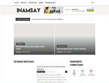 Tablet Screenshot of inamsay.com